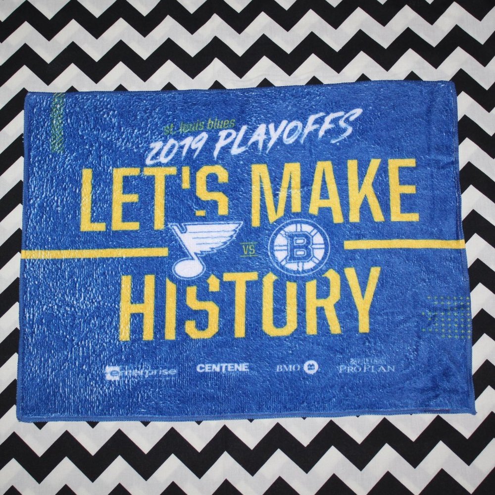 St. Louis Blues/Boston Bruins Rally Towel - 2019 Stanley Cup Finals